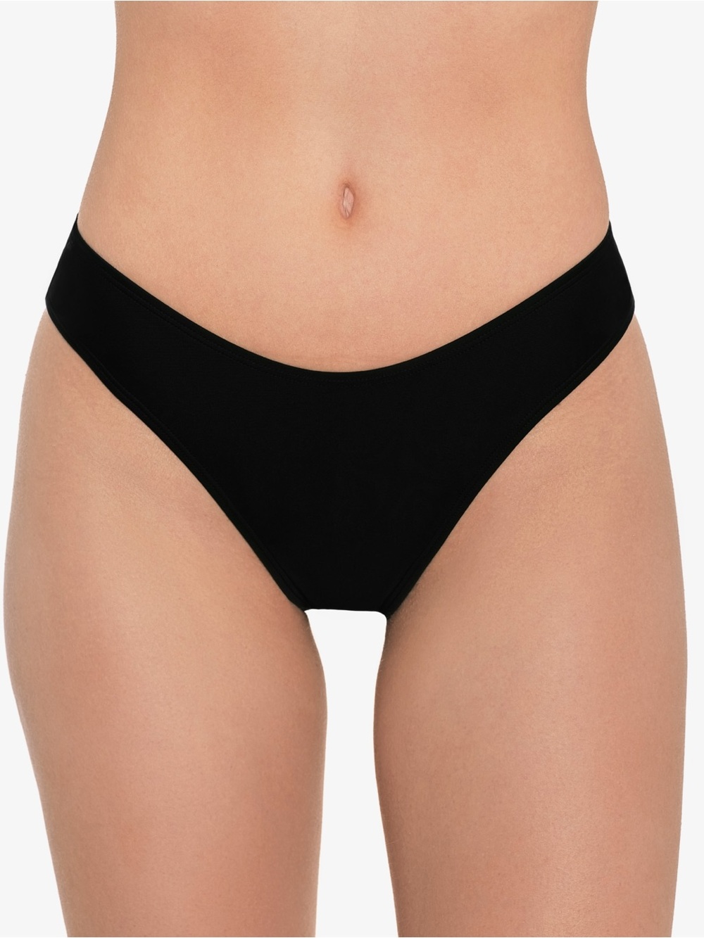 Salt + Cove Black Bikini Brief Size Large